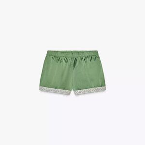 Zara  Green Women's Shorts